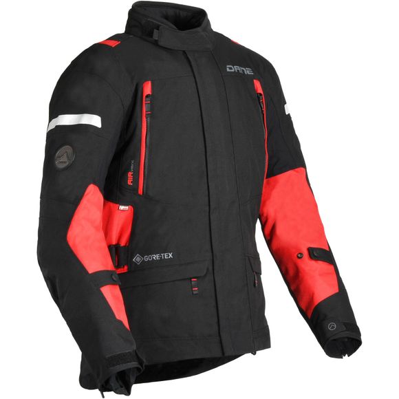 Veste Moto Dane VALBY GORE-TEX® - Noir / RougeRef : DAN0009