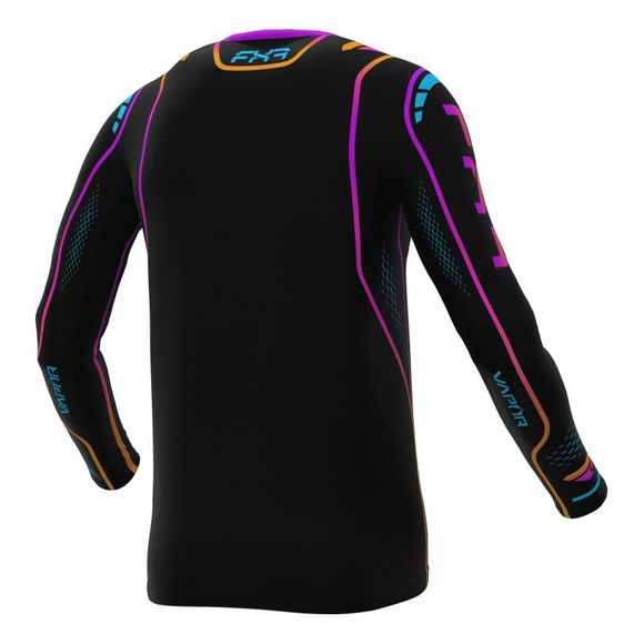 CHILDREN'S FXR VAPOR cross jersey - Black / MulticolorRef: FXR1848
