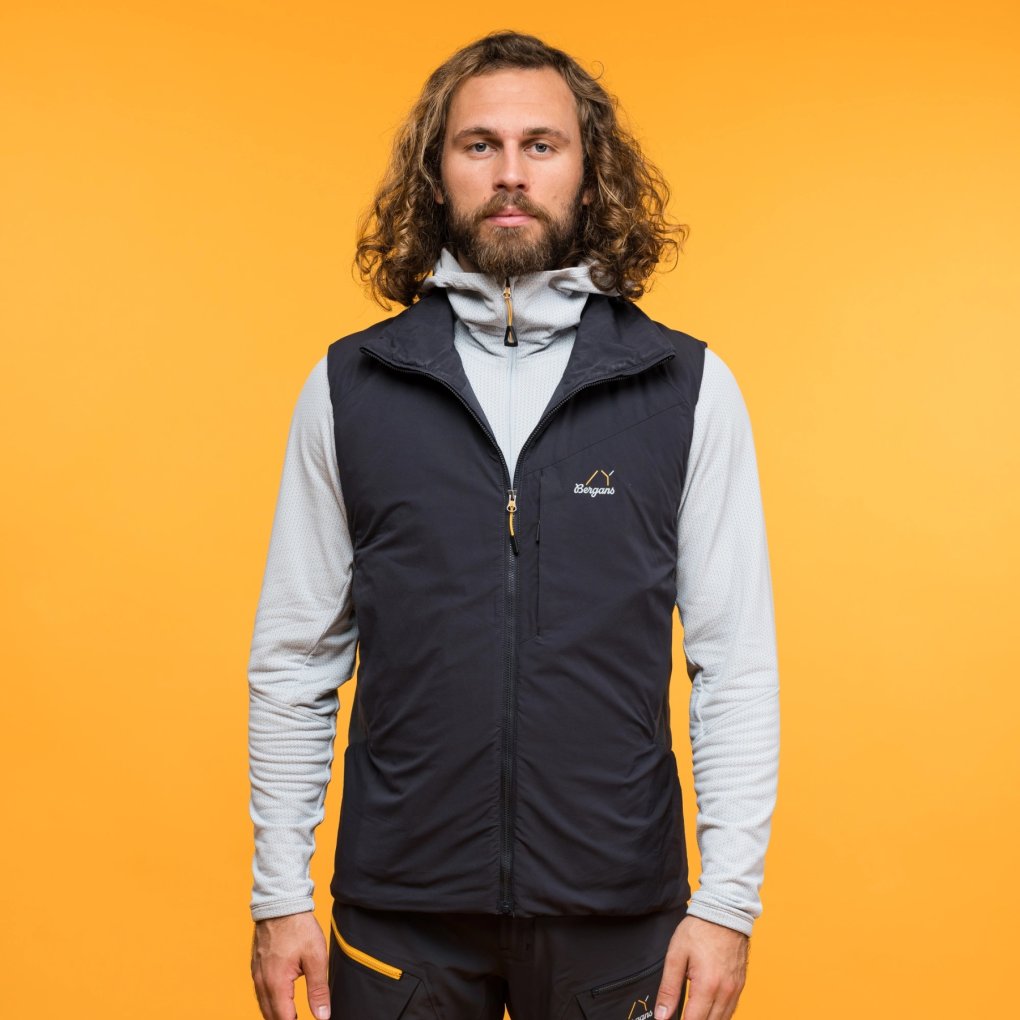 Bergans Y MountainLine Light Insulated Air Vest Men - dark shadow grey