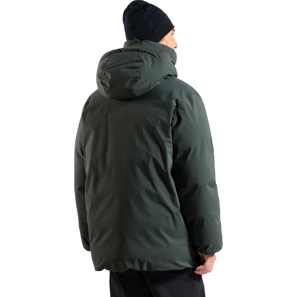 Odlo Ascent Reversible Down Hooded Parka Men - urban chic