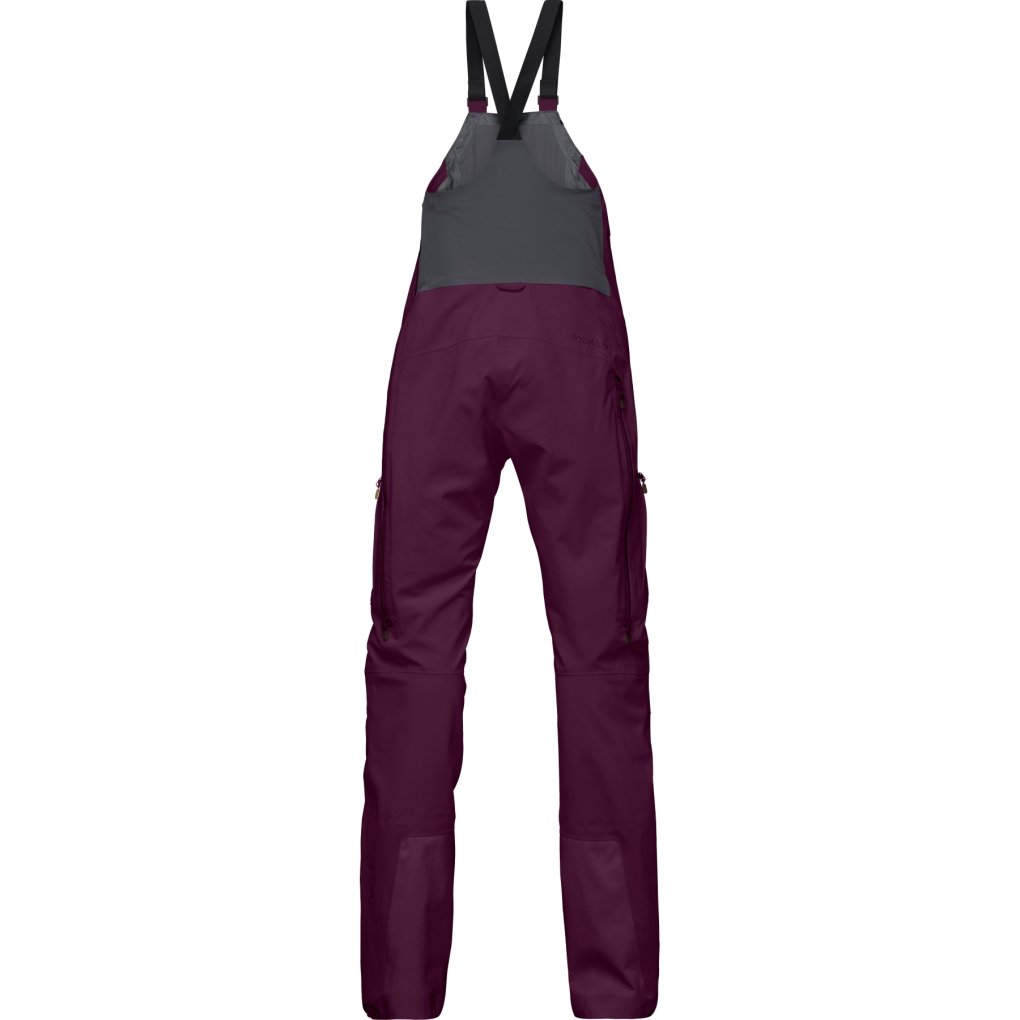 Norrona tamok Gore-Tex Performance Shell Bib Pants Women - Winter Bloom