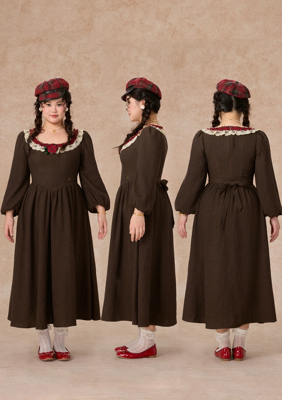 Curve&Plus Rose Madeleine Dress