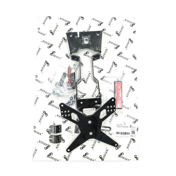 Zieger License Plate Holder Kit Type E ITRef: Zie00153A / 20302333