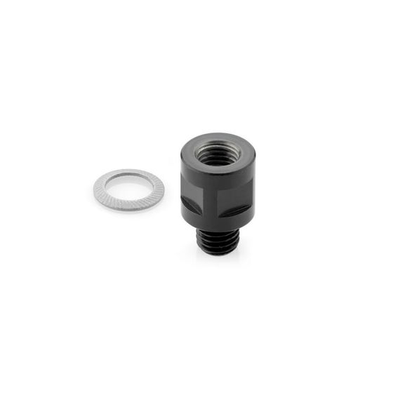 Rizoma mirror support adapter BS812B - blackRef: RZ1037 / BS812B