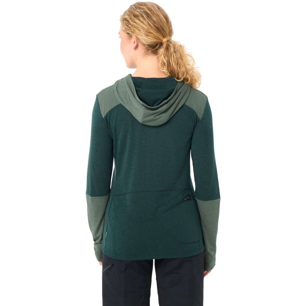 Vaude Tremalzo Long Sleeve Shirt Women - deep pond
