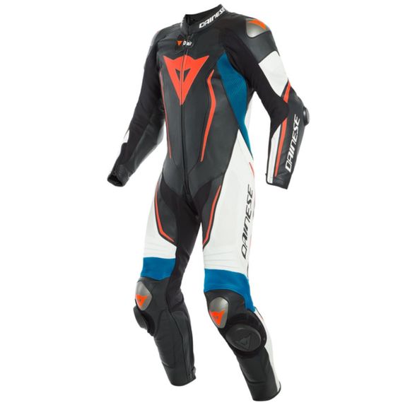 Dainese Misano 2 D-Air Perf Airbag Suit - 1 Piece - Black / WhiteRef: DN1504