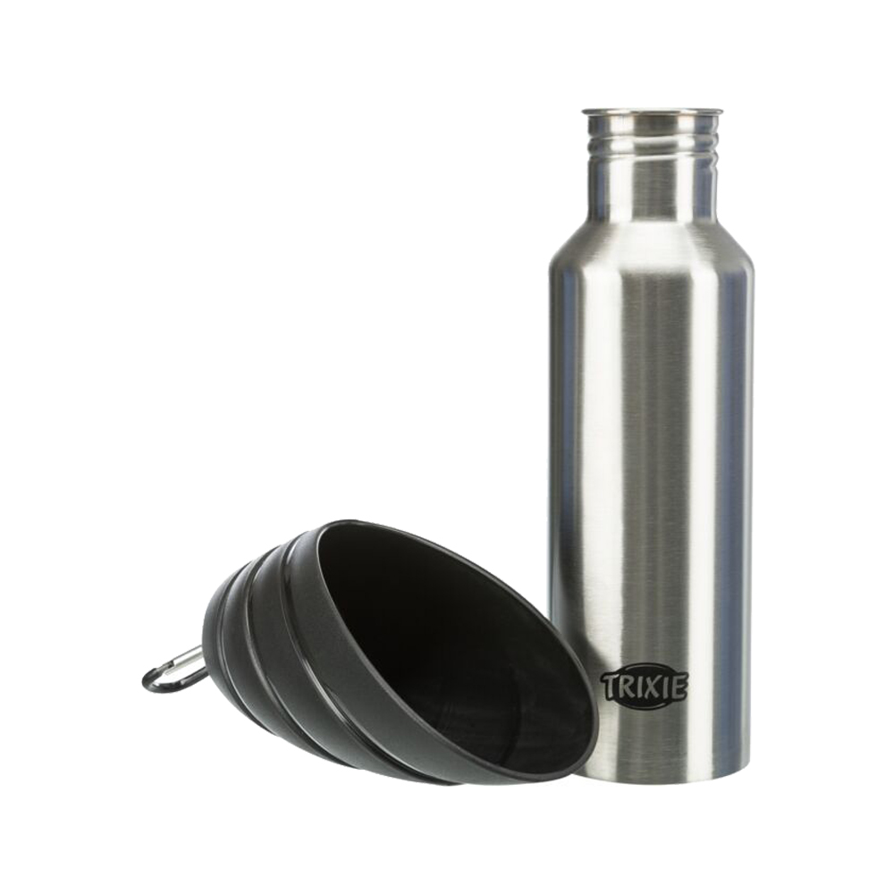 Trixie Bottle with Integrated Drinking Bowl - 300 ml