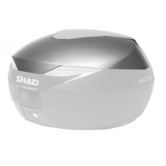Shad Titanium top case cover for SH 39 Universal top case - GrayRef: shd1b38e15 / d1b39e15