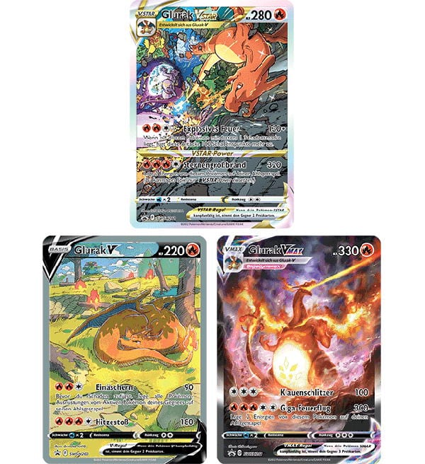 Pokemon Ultra Premium Kollektion Glurak - German