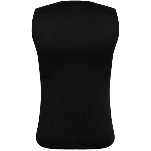 Isadore 150 Merino Sleeveless Baselayer Men - Black