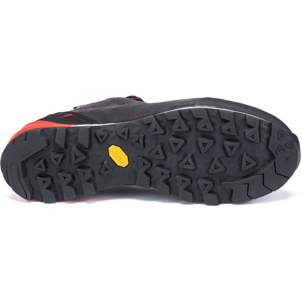 Hanwag Makra Pro Low GTX Approach Shoes Men - Asphalt/Red