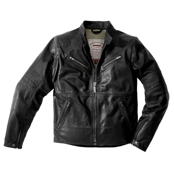 Motorcycle Jacket Spidi Garage - BlackRef: SPI0355