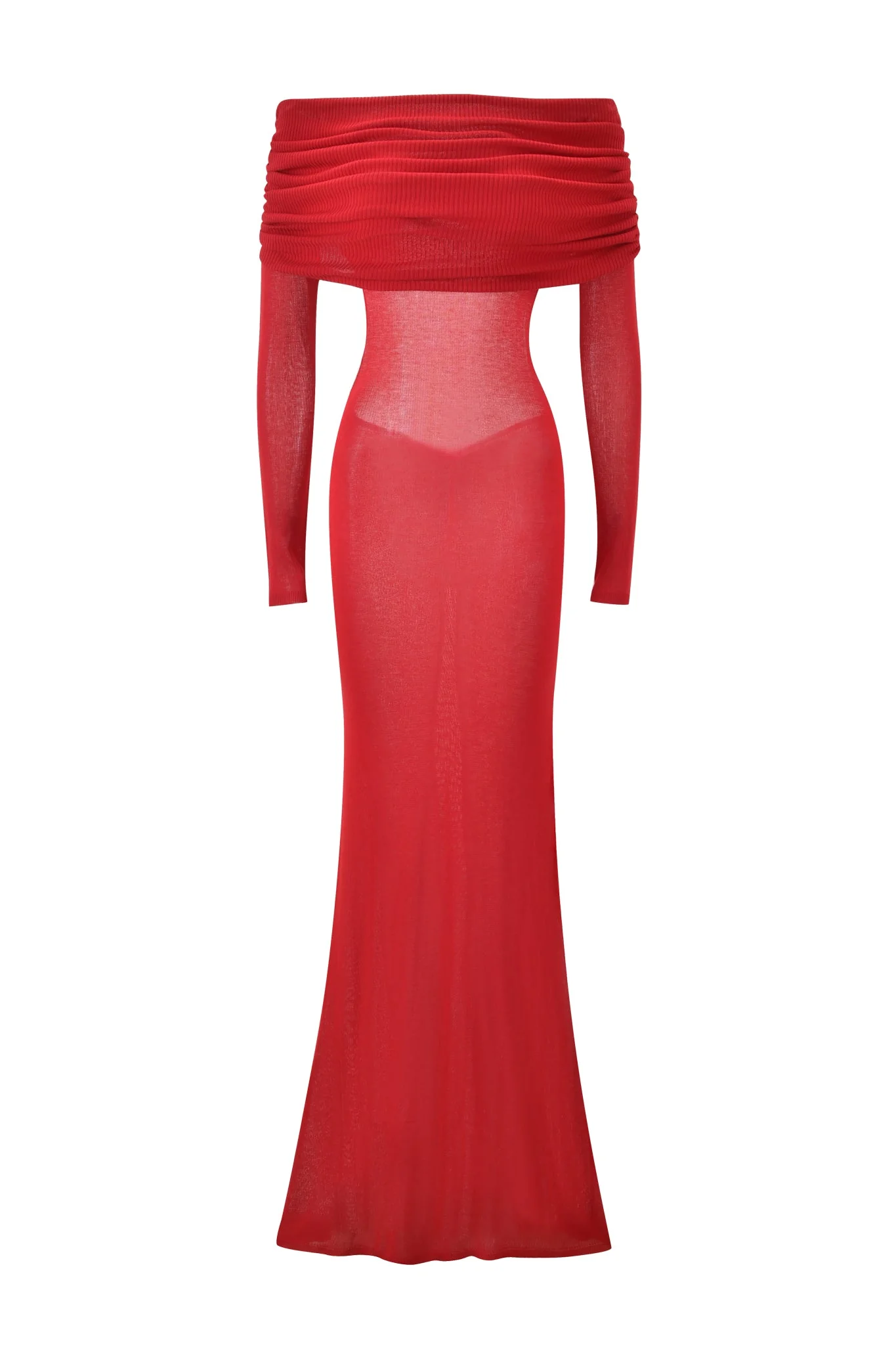 Veyra Maxi Dress - Red