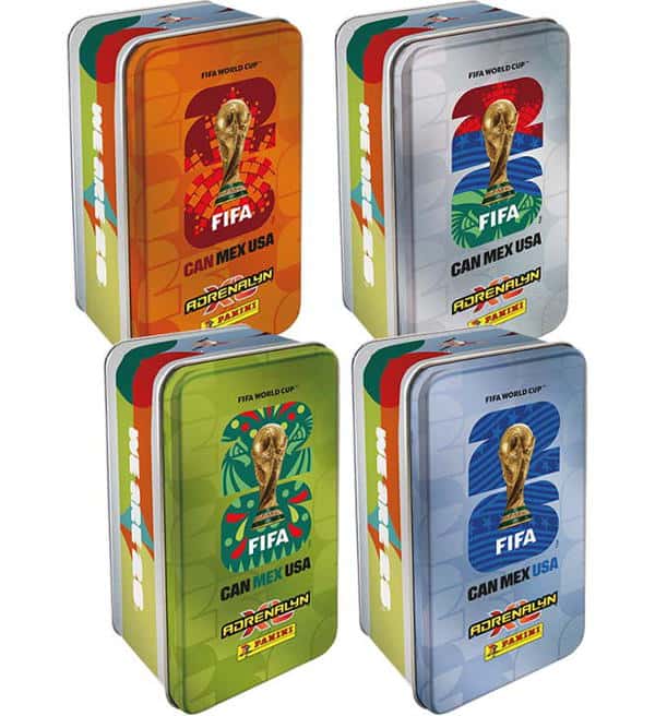 Panini FIFA World Cup 2026 Adrenalyn XL - Classic Tin Set