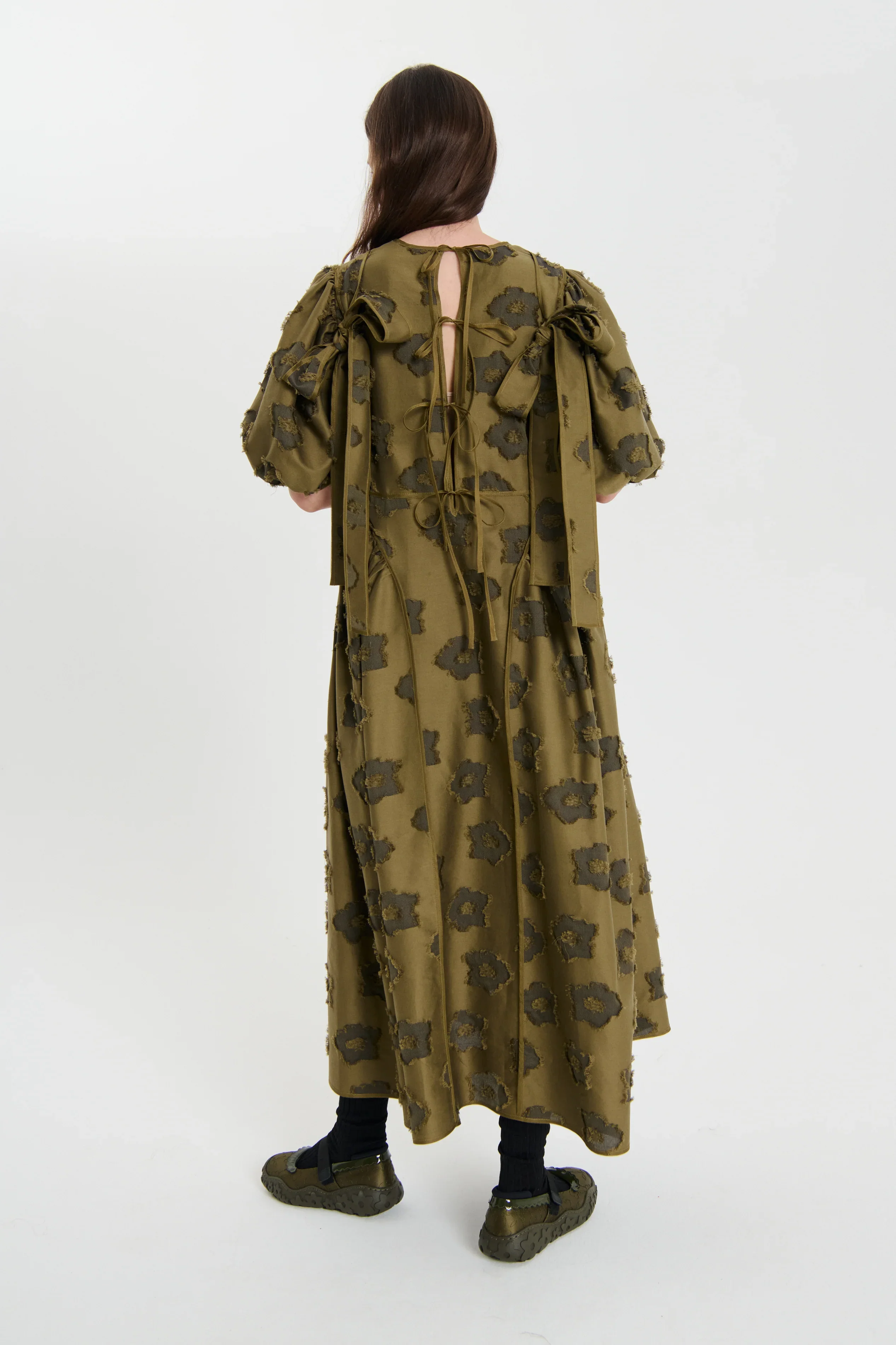 FINNEGAN | DRESS ARPINA FIL-COUP… OLIVE