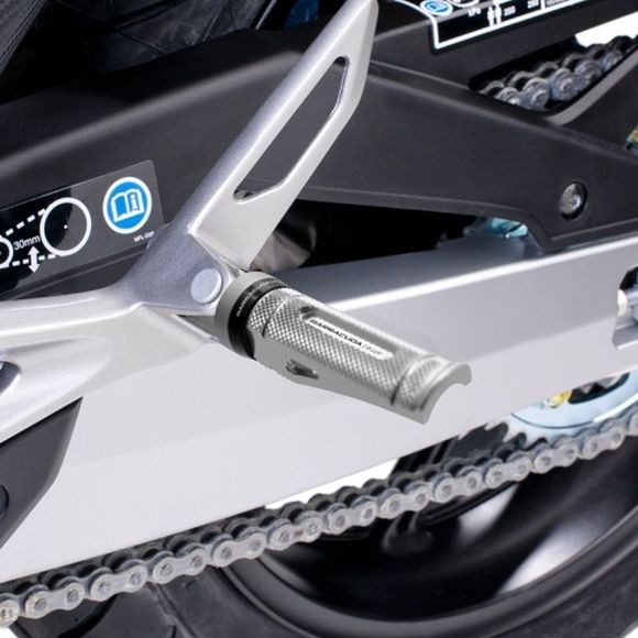 Barracuda Racing Universal Footpegs - GrayRef: BAR0595