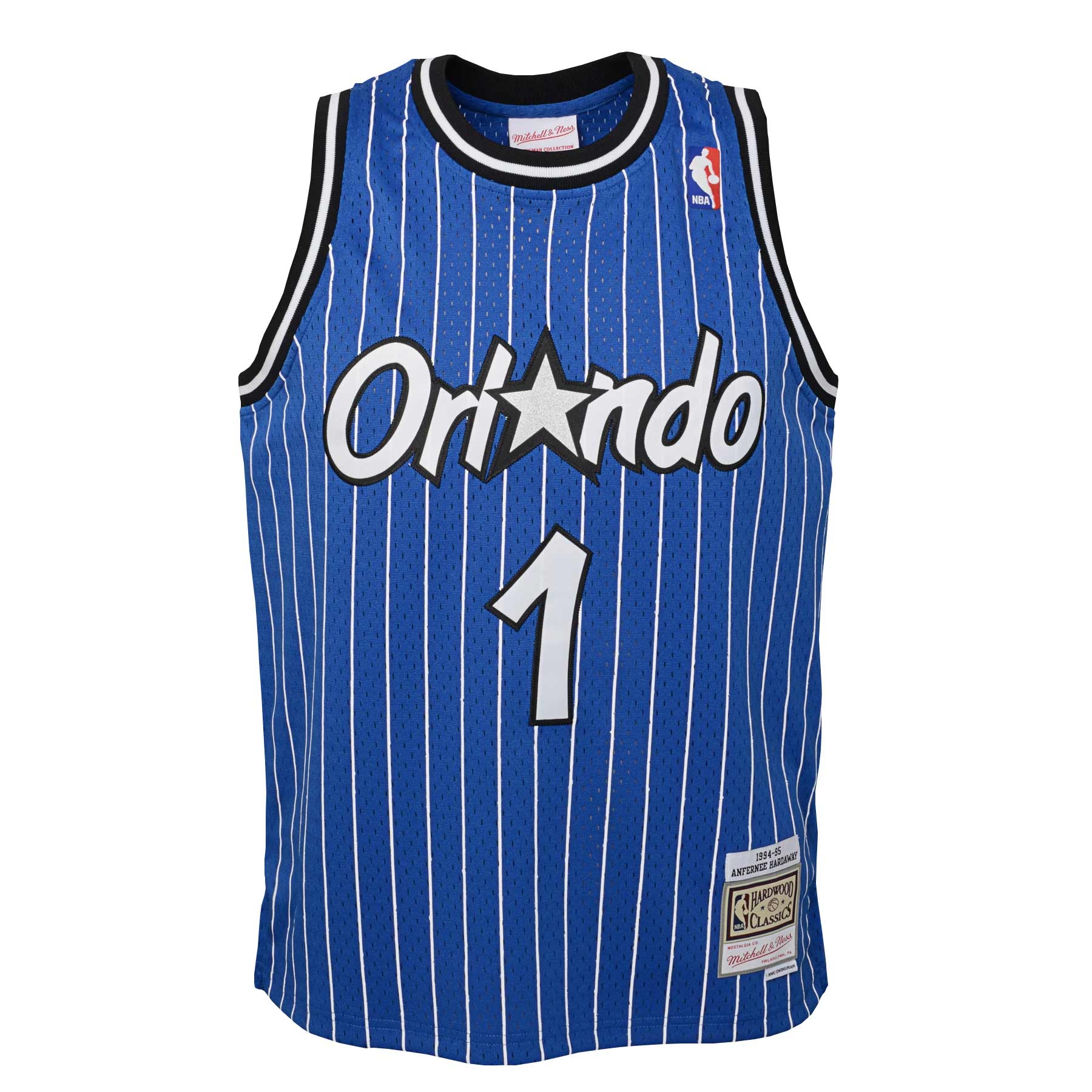 Penny Hardaway #1 Orlando Magic 1994-95 Youth Swingman NBA Jersey Blue (YOUTH)