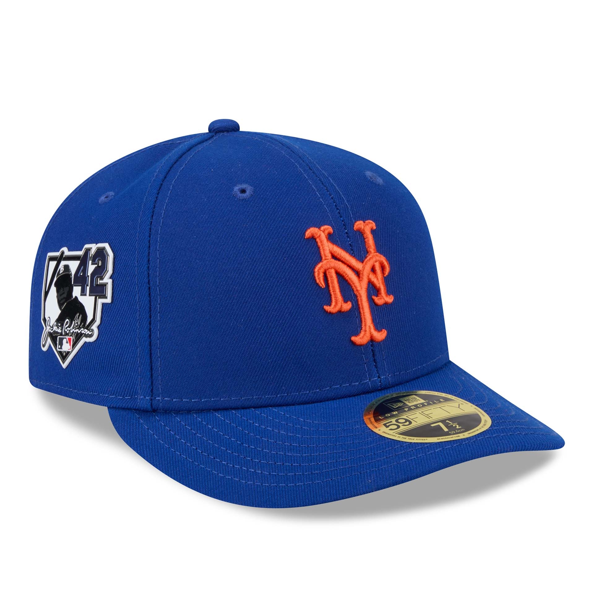 New York Mets 2026 Jackie Robinson Day Low Profile 59FIFTY Fitted Cap Blue