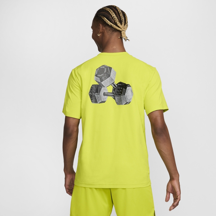 Nike Dri-FIT Hyverse Shortsleeve Top Men - bright cactus FV9614-357