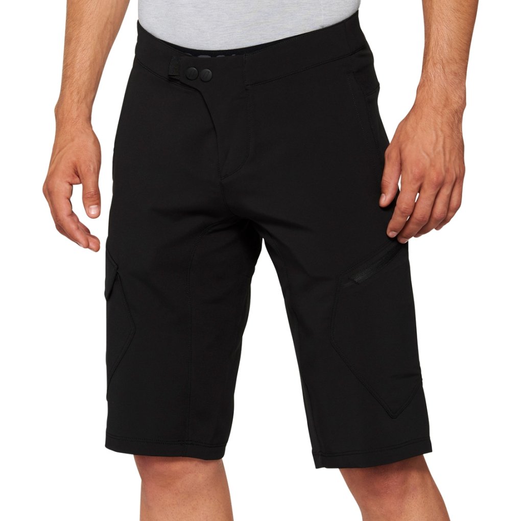 100% Ridecamp Shorts Men - black