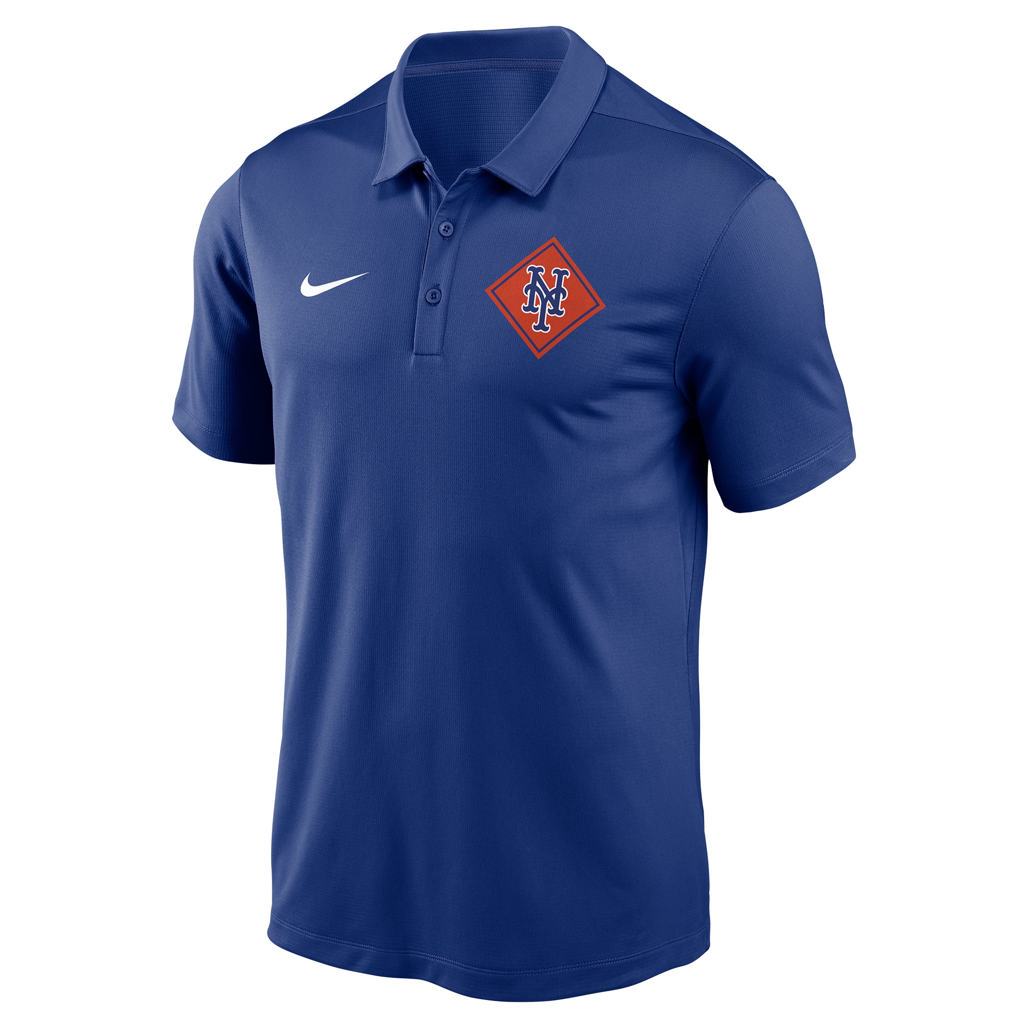 New York Mets Diamond Icon Nike Franchise Dri-FIT MLB Polo Shirt