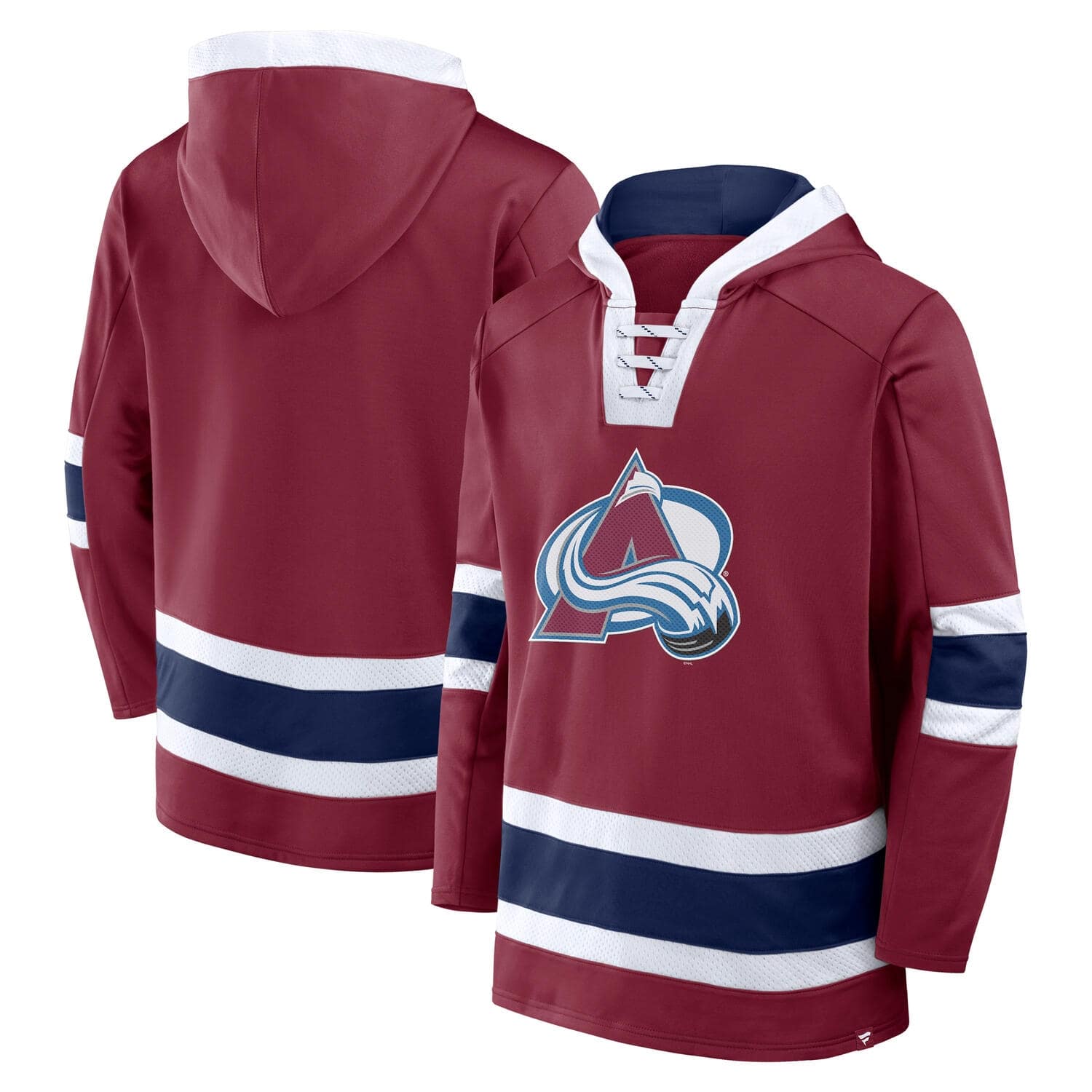 Colorado Avalanche Laced NHL Hoodie Red