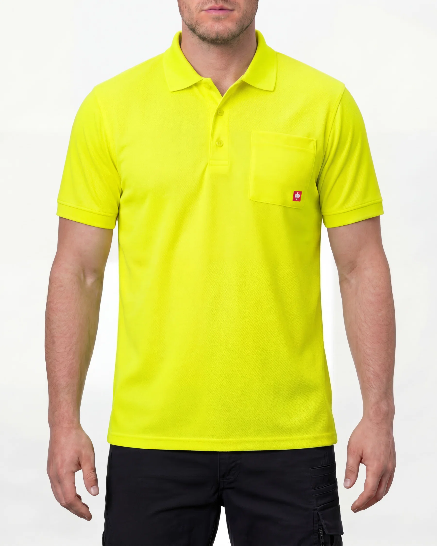 Enhanced Visibility performance Polo Shirt