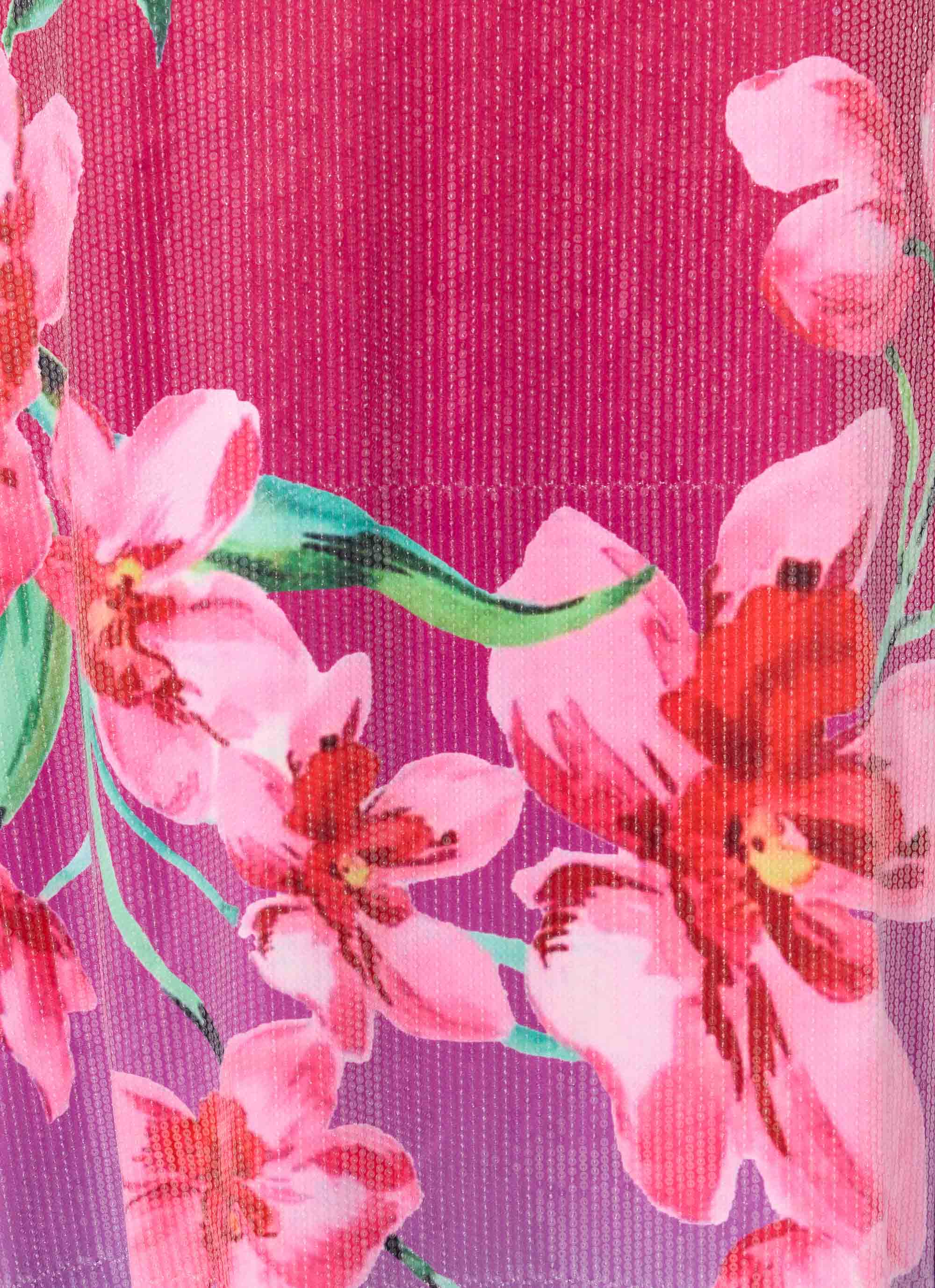 Ariaz Sequin Maxi Dress - Ombre Reef