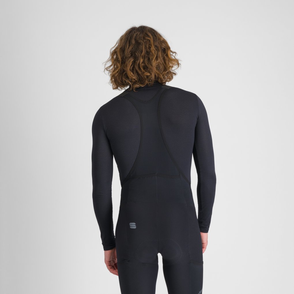 Sportful Merino Layer Long Sleeves Tee Men - 002 Black