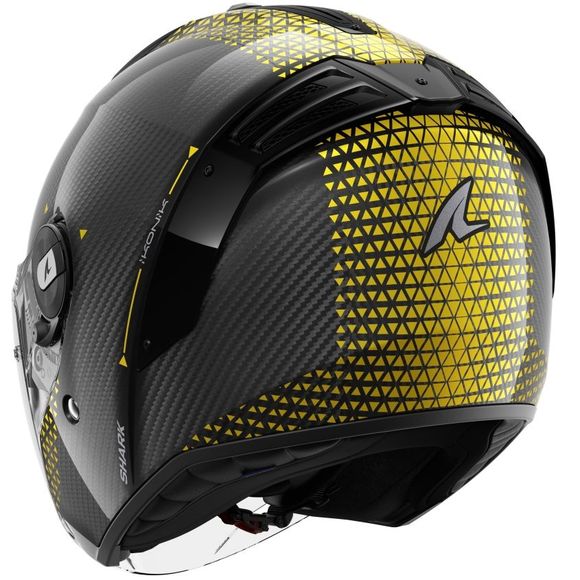 Shark RS JET IKONIK Jet Helmet - Black / YellowRef: SH1719-CDQU