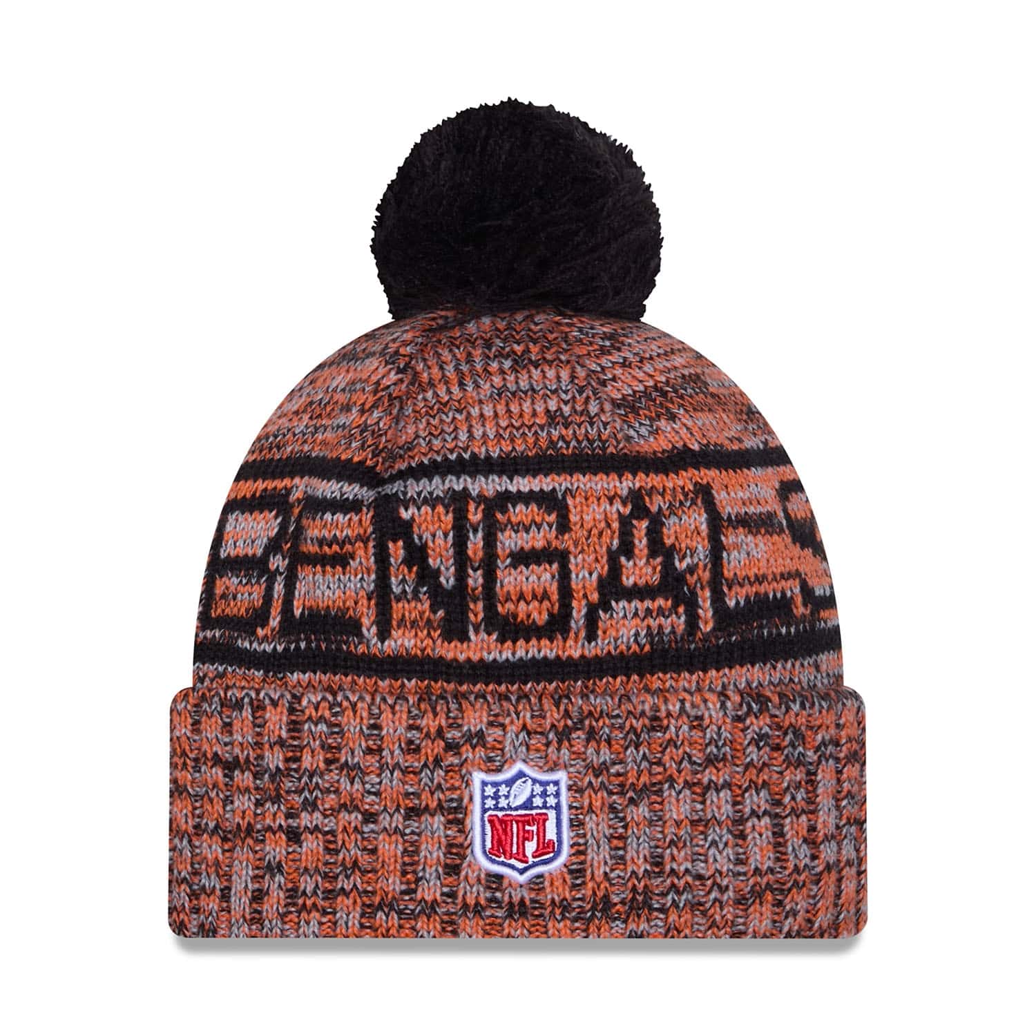 Cincinnati Bengals Throwback 2025 NFL Sideline Sport Knit Hat