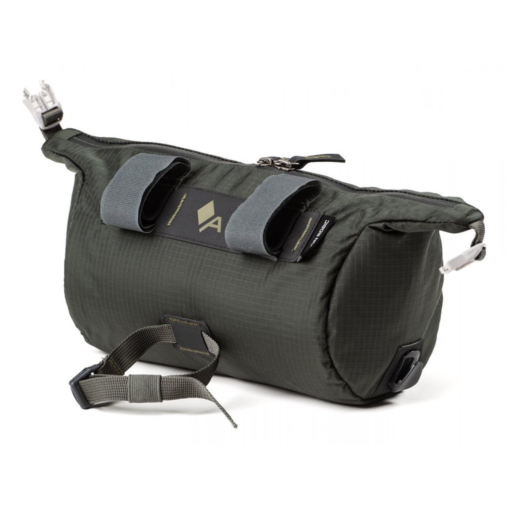 Acepac Barrel MKIII Handlebar Bag - 2L - grey