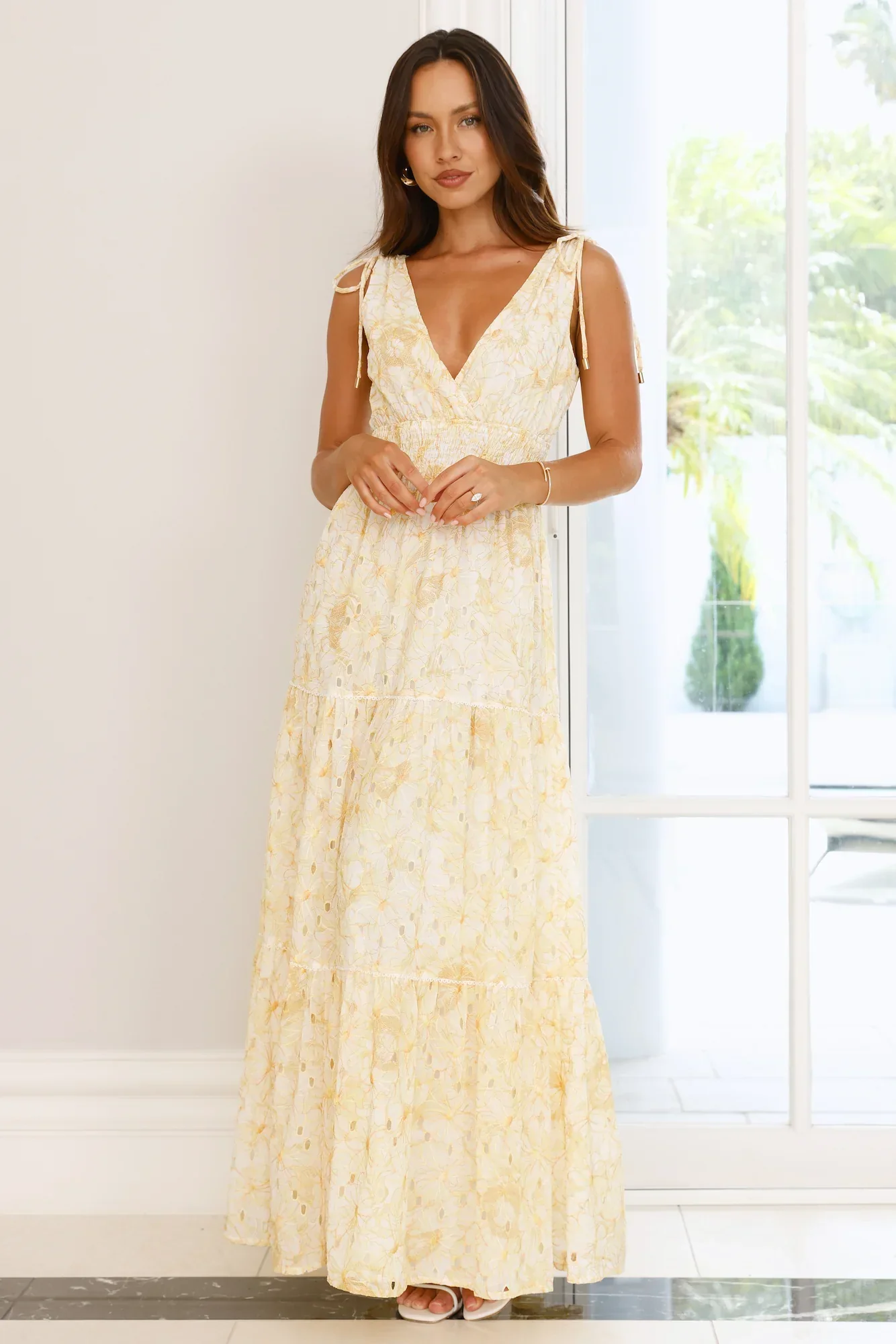 Sunshine Coast Maxi Dress Yellow