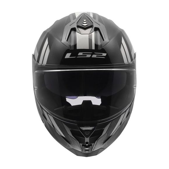 LS2 FF817 CHALLENGER II-NITRO Full-Face Helmet - Black / GreyRef: LS1260