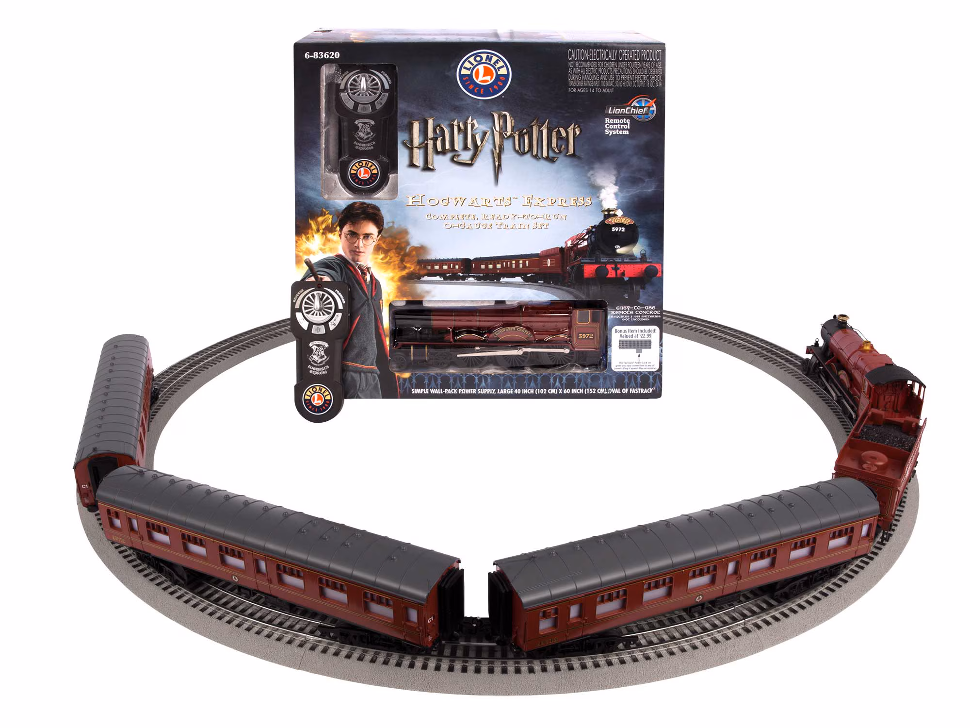 Hogwarts Express Ready to Run  Electric O Gauge Lionel #685418