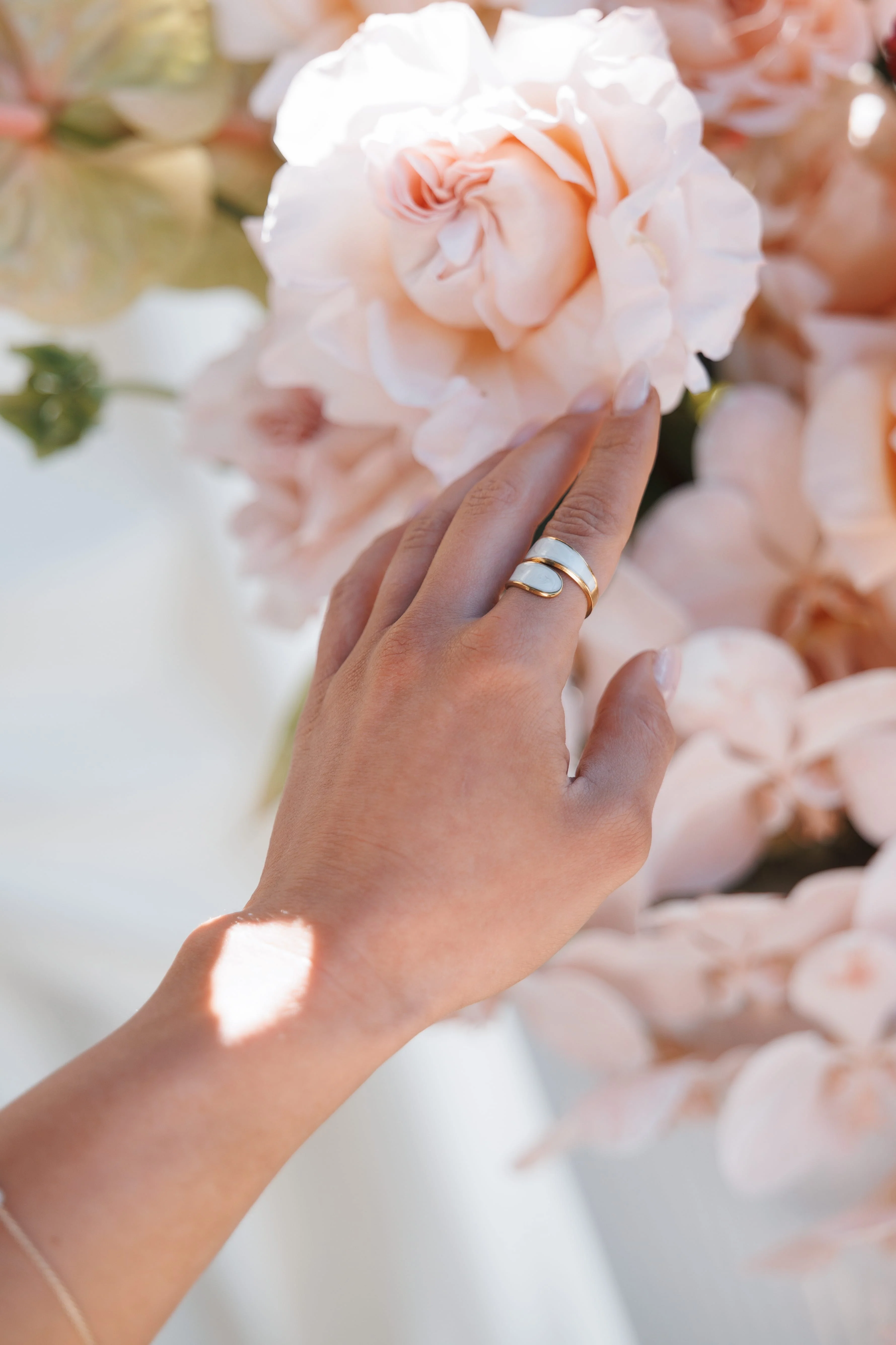 Julietta Ring - Gold Pearl