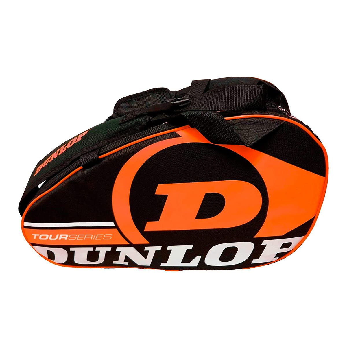 DUNLOP TOUR INTRO BLACK AND ORANGE PADEL BAG