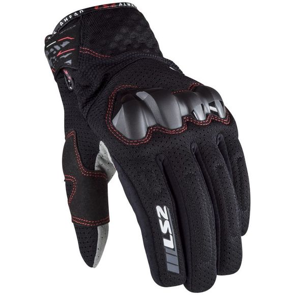Ls2 Chaki Gloves - BlackRef: LS1396