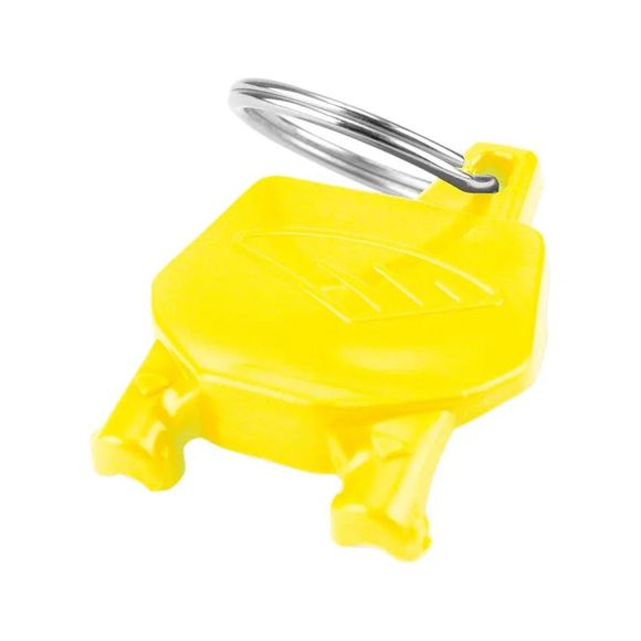 Porte-clé CYCRA PLAQUE NUMERO JAUNE UniverselRef : CYC0791 / 29500026