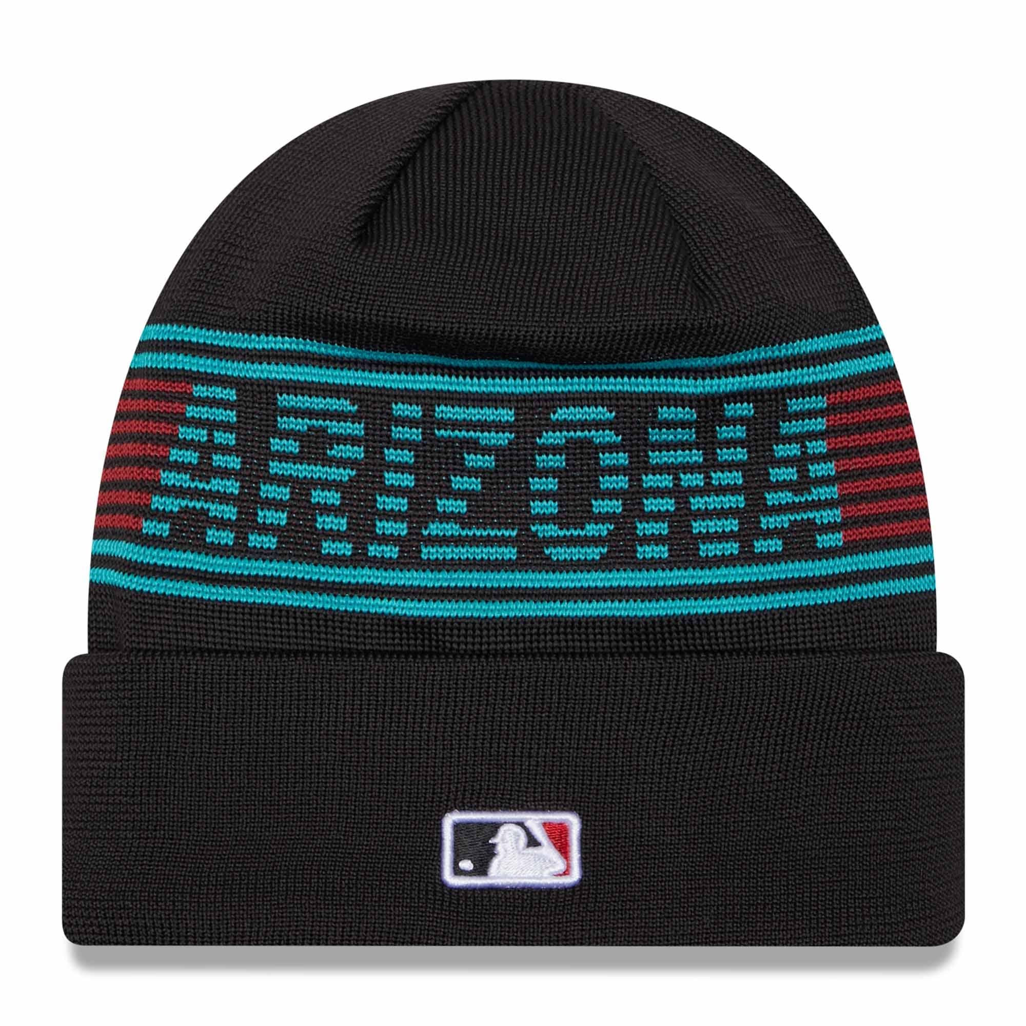 Arizona Diamondbacks Authentic 2024 MLB Clubhouse New Era Beanie Knit
