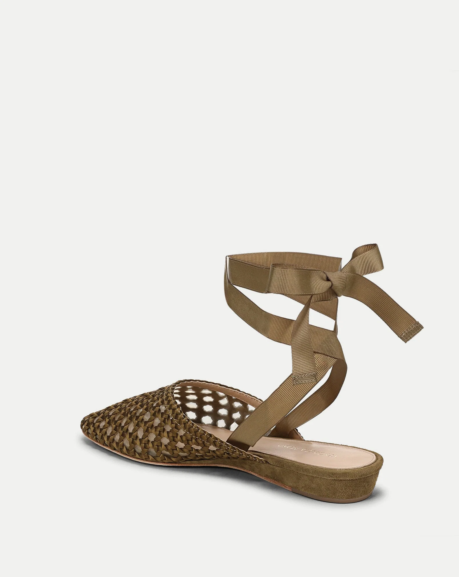 Malia Woven Satin Mule
