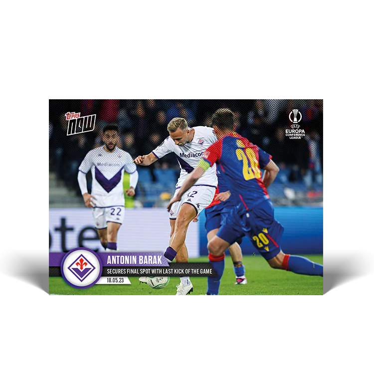 Topps UK - Secures final spot with last kick of the game - EL TOPPS NOW® Card #50