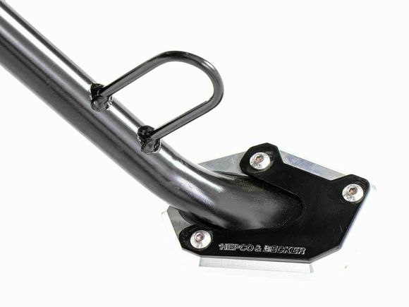 Hepco & Becker side stand extension - black/silverSUZUKI 750 GSX-S 750 ABS - 2017 - 2021Ref: Hbe02567A / 42113540 00 91