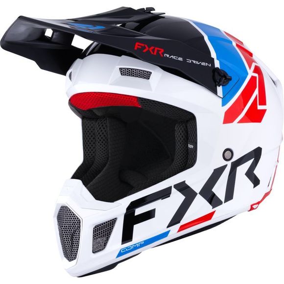 FXR CLUTCH COMP 2026 cross helmet - White / BlueRef: FXR1764