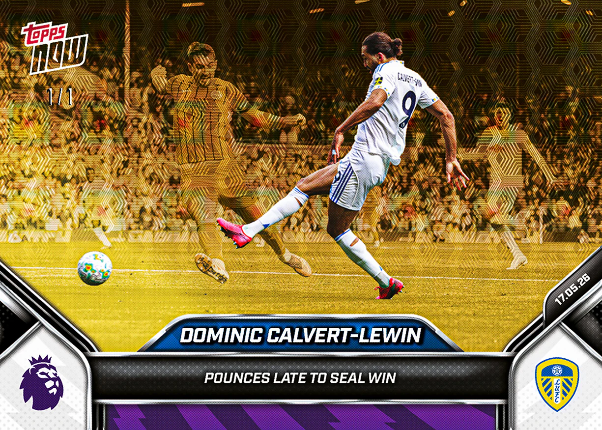Dominic Calvert-Lewin - 2025-26 Premier League Topps NOW® - Card 195
