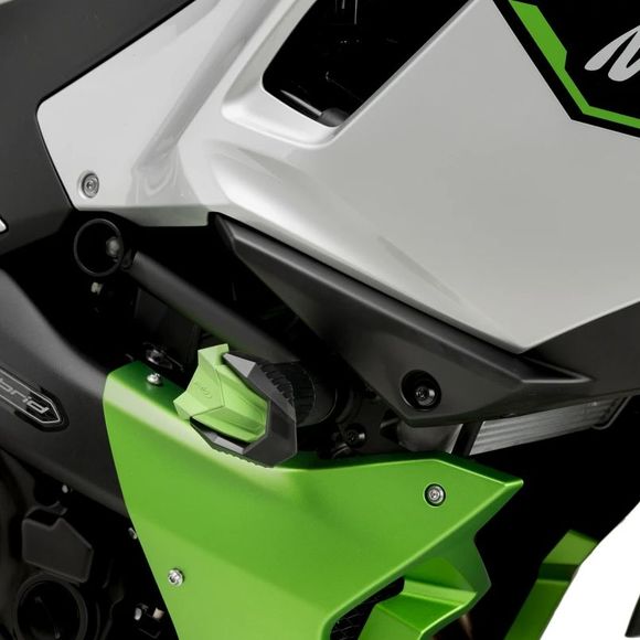 Puig engine guard kit r19 - blackKAWASAKI 450 NINJA 7 HYBRID - 2024 - 2025Ref: PUI0724 / 22175N