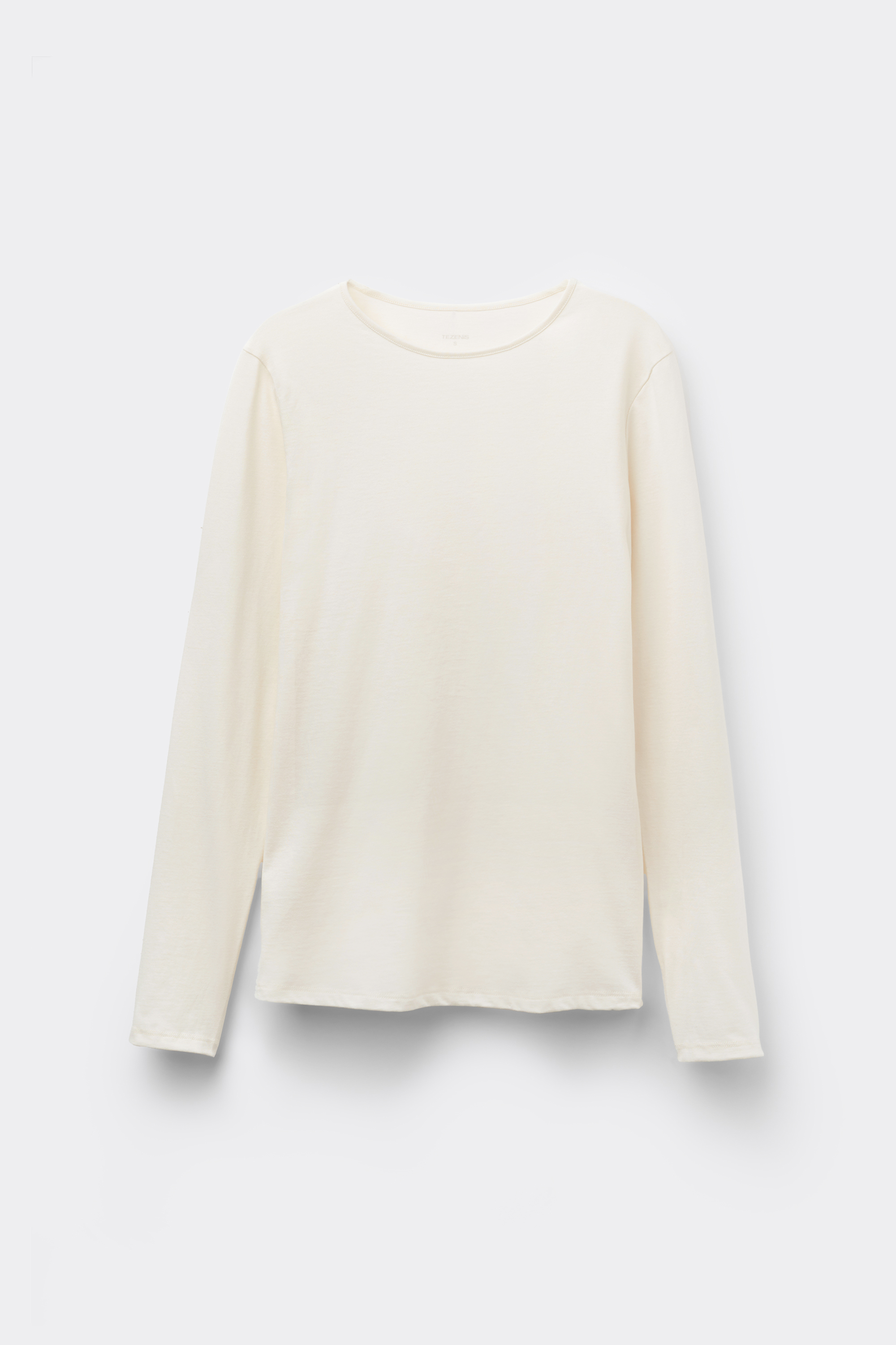 Long Sleeve Round Neck 100% Cotton T-shirt