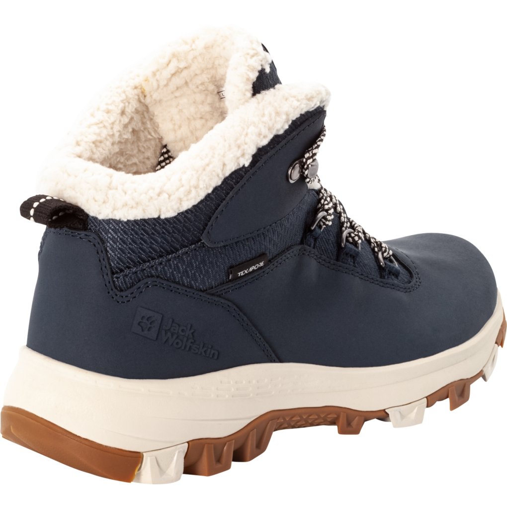 Jack Wolfskin Everquest Texapore Mid Hiking Shoes Women - dark blue / off-white