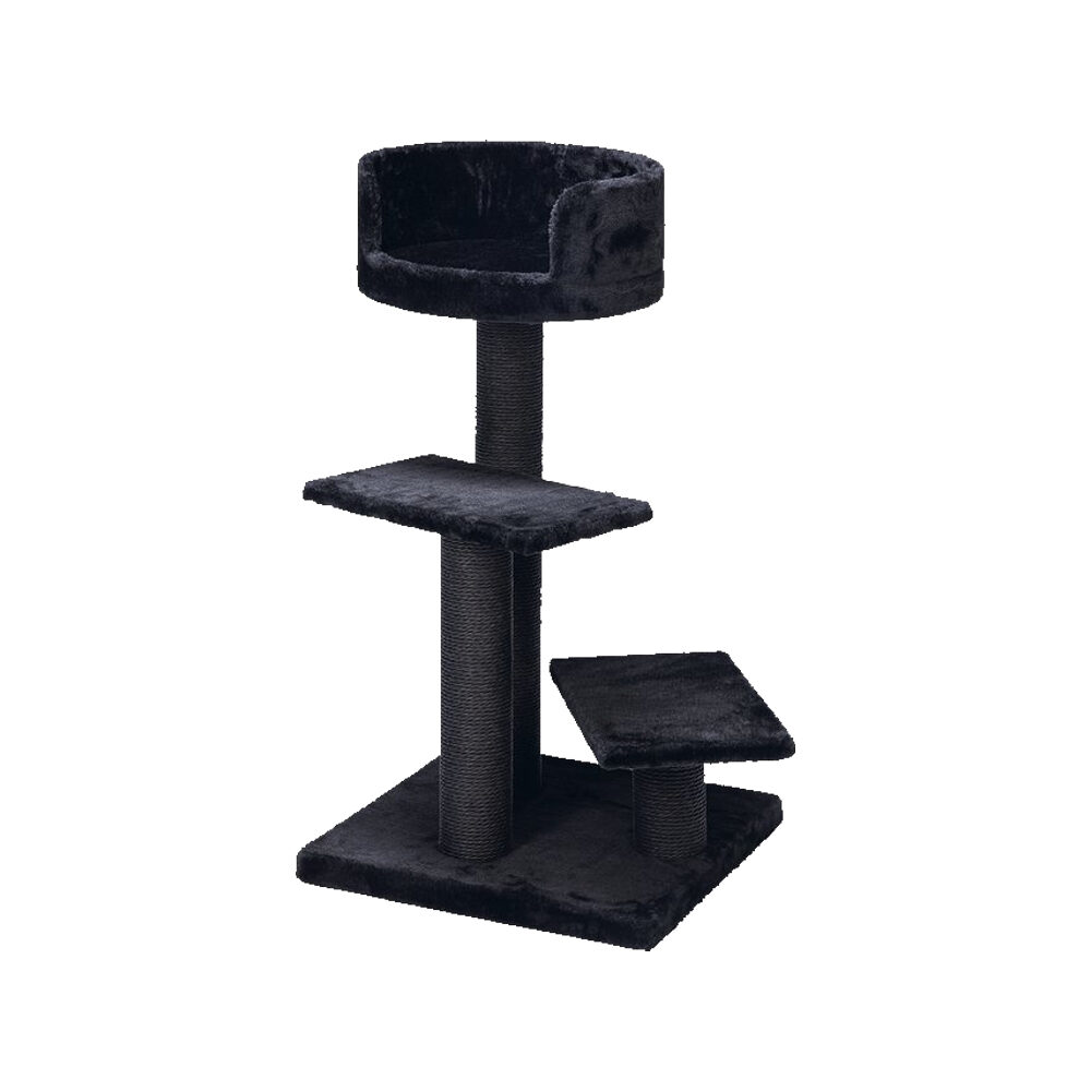 Beeztees Scratching Furniture Serpa Figo - Black - 50 x 50 x 92 cm