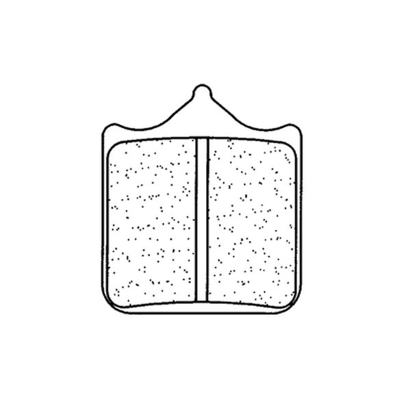 CL Brakes road sintered metal brake pads - 1033A3+Ref: CLB00012A / 1034668